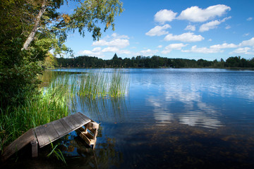 countryside lake