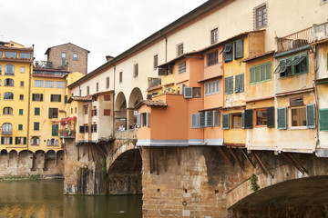 Fototapeta na wymiar Florence, Italy. Ponte Vecchio