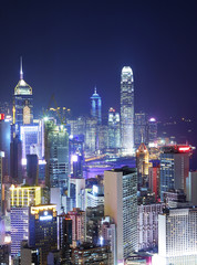Obraz na płótnie Canvas Hong Kong city view