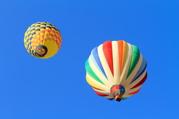 hot air balloons