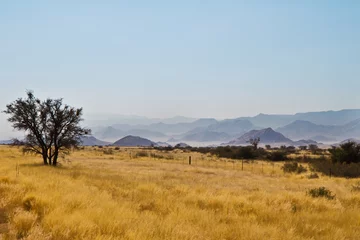 Fototapete Rund Naukluft Gebirge in Namibia, Afrika © Jan Schuler