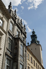Fototapeta premium Old buildings