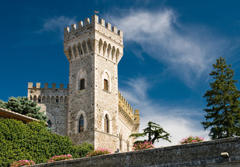 Fototapeta na wymiar San Casciano dei Bagni, Toscana, Italia