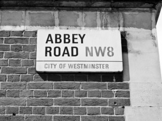 Abbey Road, London, UK - obrazy, fototapety, plakaty