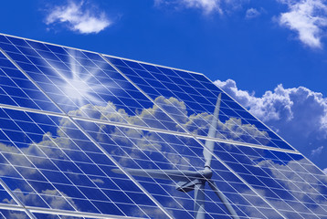 太陽光発電と風力発電