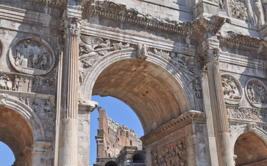 Obraz premium Arch of Constantine, Rome