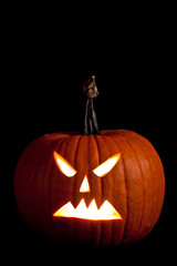 Halloween scary jack'o'lantern pumpkin faces