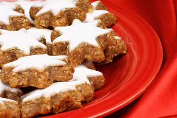 Cinnamon star cookies (Zimtsterne)