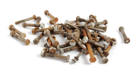 old iron bolts