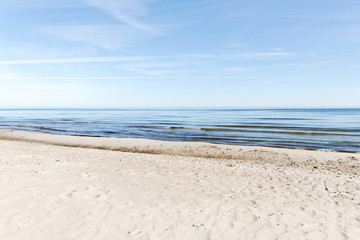 Fototapeta na wymiar Morza Bałtyckiego, Zatoki Ryskiej.