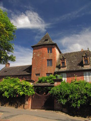 Village de Collonges-la-Rouge ; Limousin ; Quercy ; Périgord