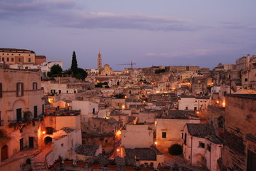 Naklejka premium Città dei sassi