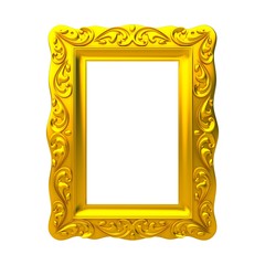 decorative gold frame