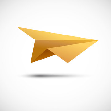 Paper airplane # Vector