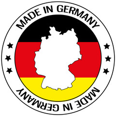 Button made in germany Hergestellt in Deutschland 3