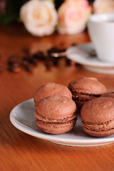 Chocolate macaroons
