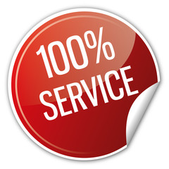 Button Aktion - 100% Service