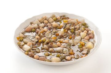 Minestrone di legumi