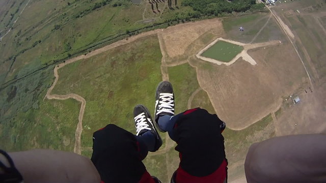 Skydiving video