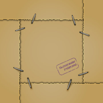 Abstract vector background with stamp. Eps10