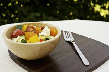 Chickpea and Vegetable Salad