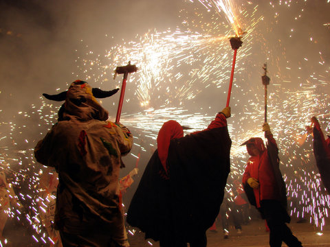 national holiday San Juan in barcelona, spain