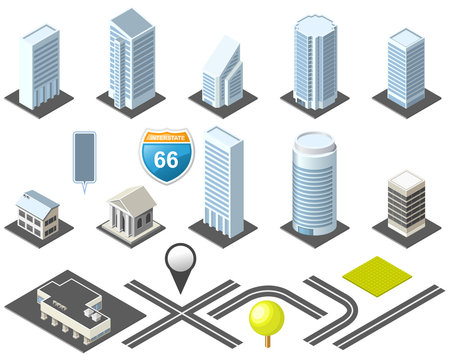 Isometric Map Toolkit Downtown