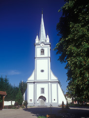 Reformation church in Tyachiv, Ukraine.