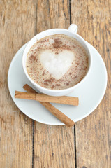 Coffee heart