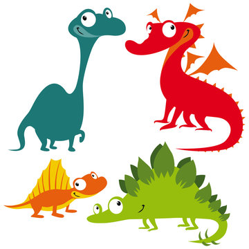 dragon, dinosaur and lizard