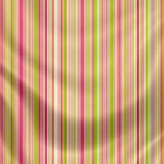 Elegantly flowing satin fabric with retro stripes