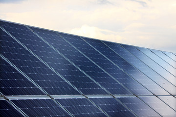 Detail of the Solar Power Panel