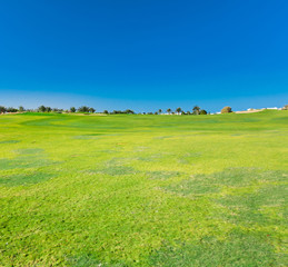 Wide Green Fairway