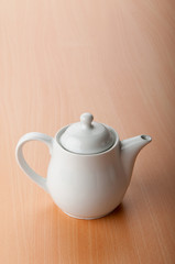 Tea on the wooden table