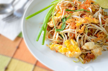 Thai food Pad thai