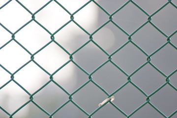 Fototapeta premium Iron wirenetting