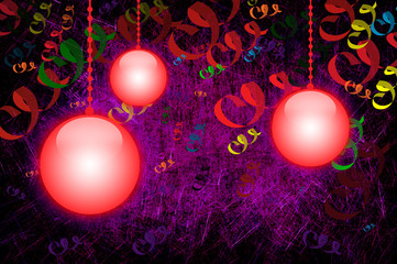 Grunge textured for merry xmas day