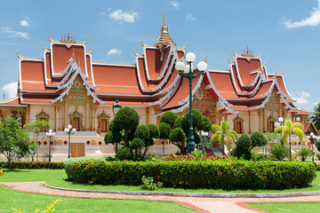 buddhistische Architektur Vientiane