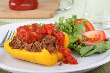 Baked Stuffed Pepper