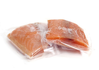frozen salmon