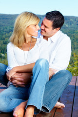 Obraz premium Happy couple.