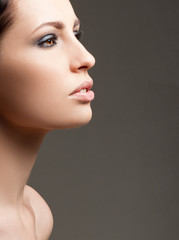 Naklejka premium woman beauty