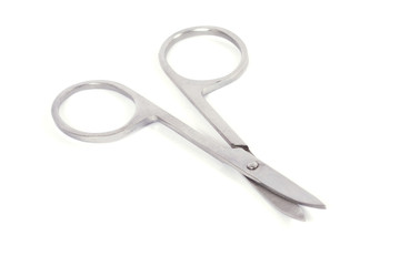 manicure scissors isolated on white
