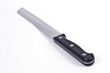 bread knife isolated