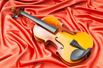Fototapeta premium Music concept with violin