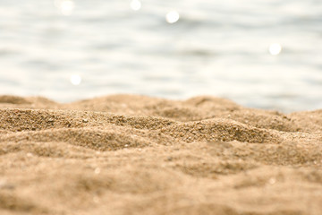 Sand and sea