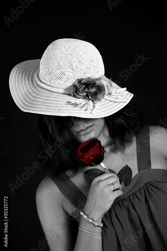 "Donna con cappello" Immagini e Fotografie Royalty Free su ...