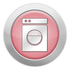 Light Colored Icon (Red) "Laundromat"