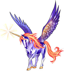Pegasus Einhorn
