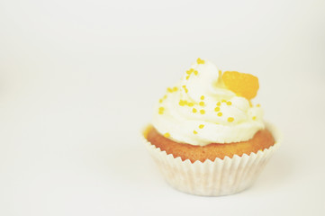 Mandarinen Cupcake